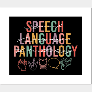 SLP - Speech Language Panthology Posters and Art